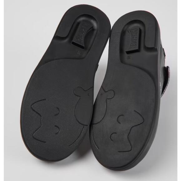 Camper TWINS Mary Jane Girls Black Leather Ortholite Shoes Girls Size K 3 EU 35 - Picture 5 of 7